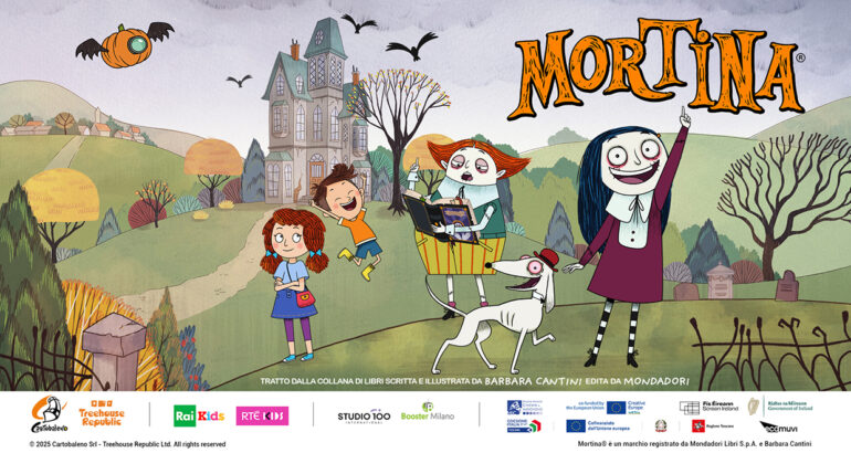 Mortina,  la serie in anteprima a Lucca Comics & Games e la sigla su RadioAnimati